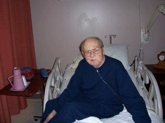 Bill in hospital May 2007